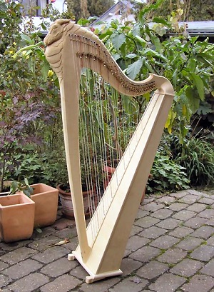 Große Keltische Harfe